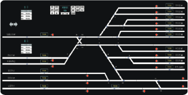 Composition of Tram Control Equipment and On-board Signal Device